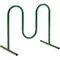Global Industrial Wave Bike Rack, Green, Free Standing, 5-Bike 652777FGN - alternate 1